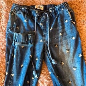 DisneyLand Mickey Print Joggers